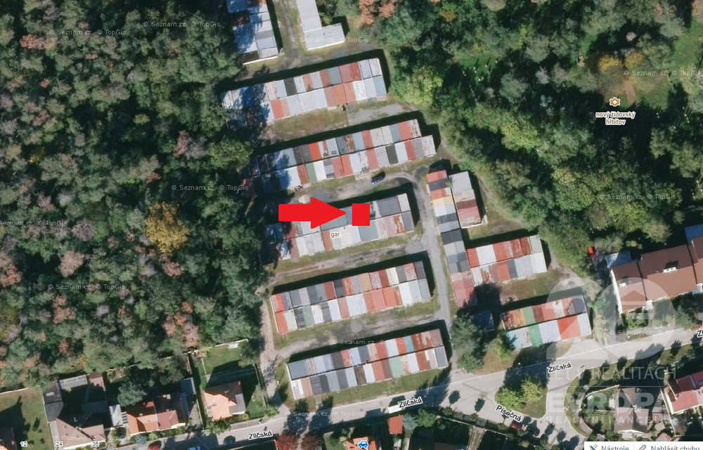 Prodej garáže, 19 m2, Kolín