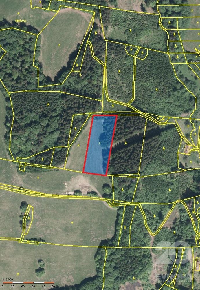 Prodej pozemku v obci Kounov u Dobrušky - trvalý